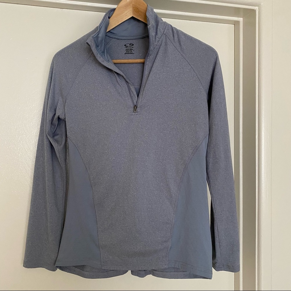 Navy Workout hoodie